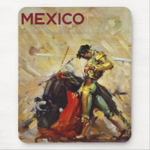 Mexico Matador Mouse Pads