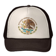 Mexico - Seal of the estados unidos mexicanos Trucker Hats