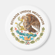 Mexico - Seal of the estados unidos mexicanos Refrigerator Magnet