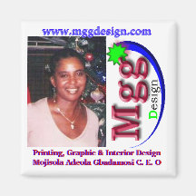 Mgg_logo1 copy, mojisola gbada,  - Customised Fridge Magnet