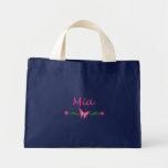 Mia (Pink Butterfly) Canvas Bags