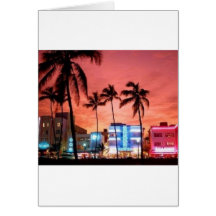 Miami Beach, Florida Greeting Cards