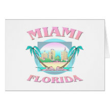 Miami Beach Greeting Cards