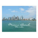 Miami Skyline, Miami Beach, Florida Postcards