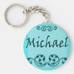 Michael Ornamental Keychain