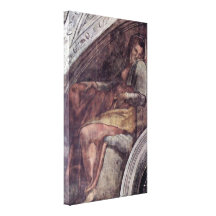 Michelangelo Buonarroti - Ancestor of Christ Canvas Print