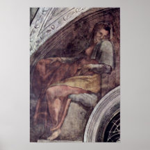 Michelangelo Buonarroti - Ancestor of Christ Print
