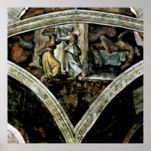 Michelangelo Buonarroti - Judith and Holofernes Print