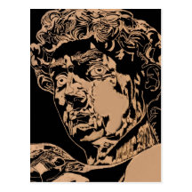 Michelangelo's David Postcard
