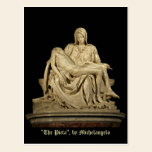 Michelangelo's 'Pieta' postcards