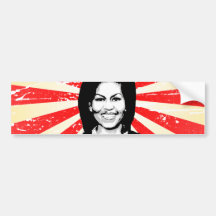 Michelle Obama 2016 Bumper Stickers
