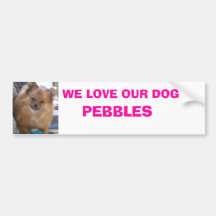 Michelle's Dog Bumper Stickers