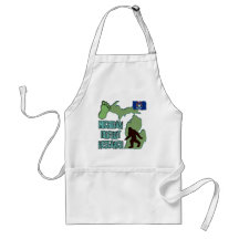 Michigan Bigfoot Research Apron