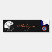 MICHIGAN BUMPER STICKERS