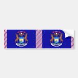 Michigan Flag Bumper Stickers