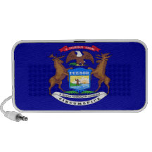Michigan State Flag PC Speakers