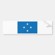 Micronesian Flag Bumper Stickers