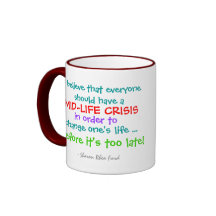 Mid-Life Crisis Mug by SRF