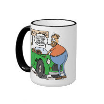 mid life crisis red mugs