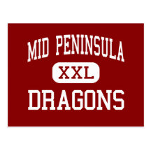 Mid Peninsula - Dragons - High - Menlo Park Postcards