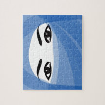 Middle eastern woman puzzle