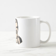 Middle Finger Salute Retro Coffee Mug