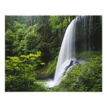 Middle North falls, Silver Falls State Park, Photo Art