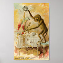 Midland Coffee Vintage Advertisement Poster