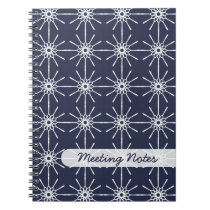 Midnight Blue Personalised Notebook notebooks