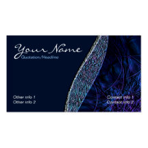 Midnight Bluez Business Card
