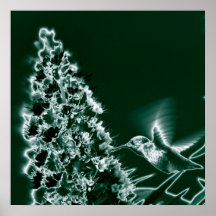 Midnight Hummer Print