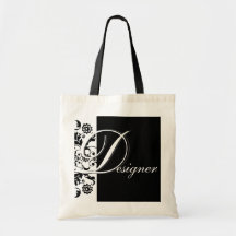Midnight in Paris   Designer Canvas Bag
