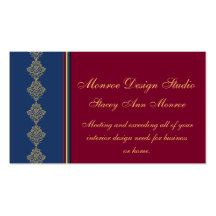 Midnight Merlot Business Business Cards