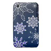 Midnight Snow Case-Mate iPhone 3 Cases
