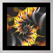Midnight-Spiral #4 - Campfire Poster