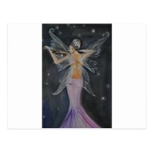 midnight symhony fairy postcards