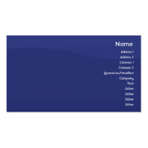 Midnightwave - Business Business Card Template
