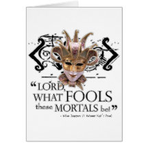 Midsummer Night's Dream Quote Card