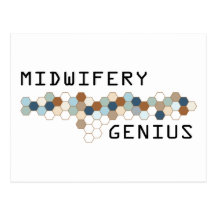 Midwifery Genius Post Card