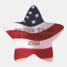 Miilitary Child Sticker