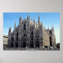 Milan Cathedral, Italy Posters