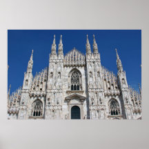 Milan Duomo Facade 1 Print