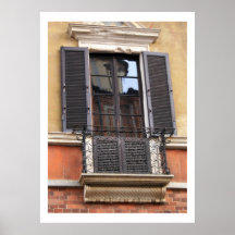 Milan Window Print