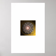 Milano Medallion Poster
