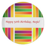 Milestone Birthday plate