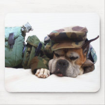 Military boxer mousepad