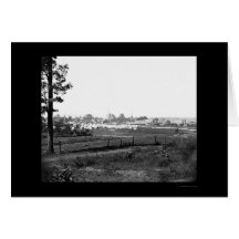 Military Encampment near Culpeper, VA 1863 Greeting Card