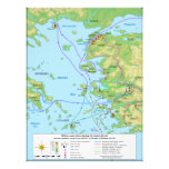 Military Map of the Ionian Revolt Campaign photography