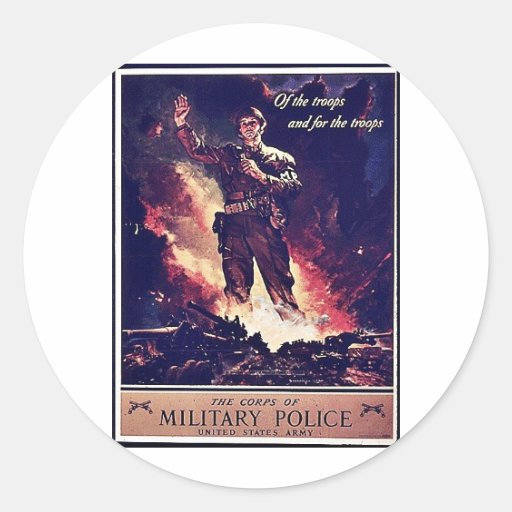 Military Police Stickers
