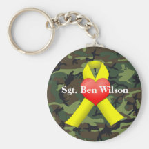 Military War Veteran Keychain